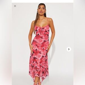 Floral Pink Dress